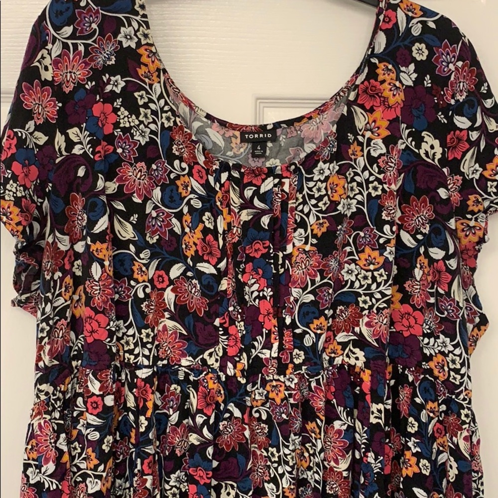Torrid floral dress